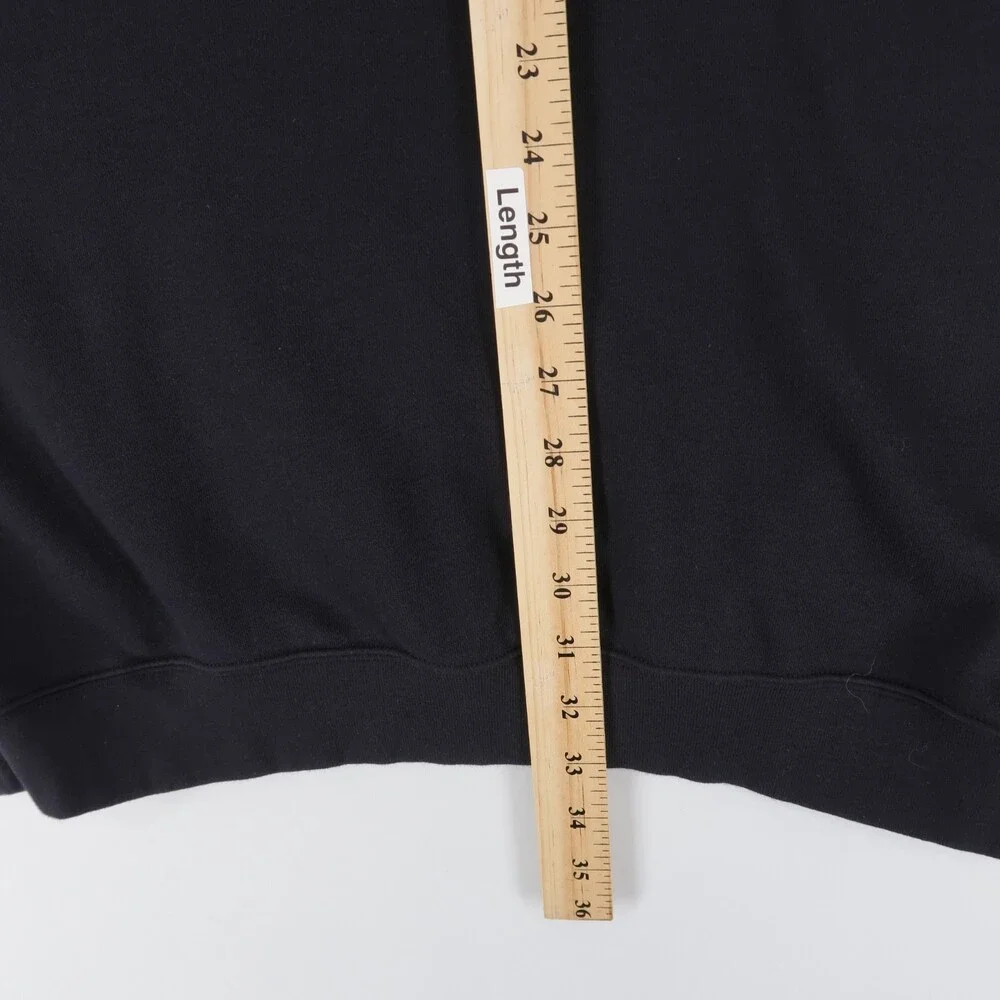 Nike Air Sweatshirt Dress Womens S Black Quarter Zip Long Sleeve  French Terry